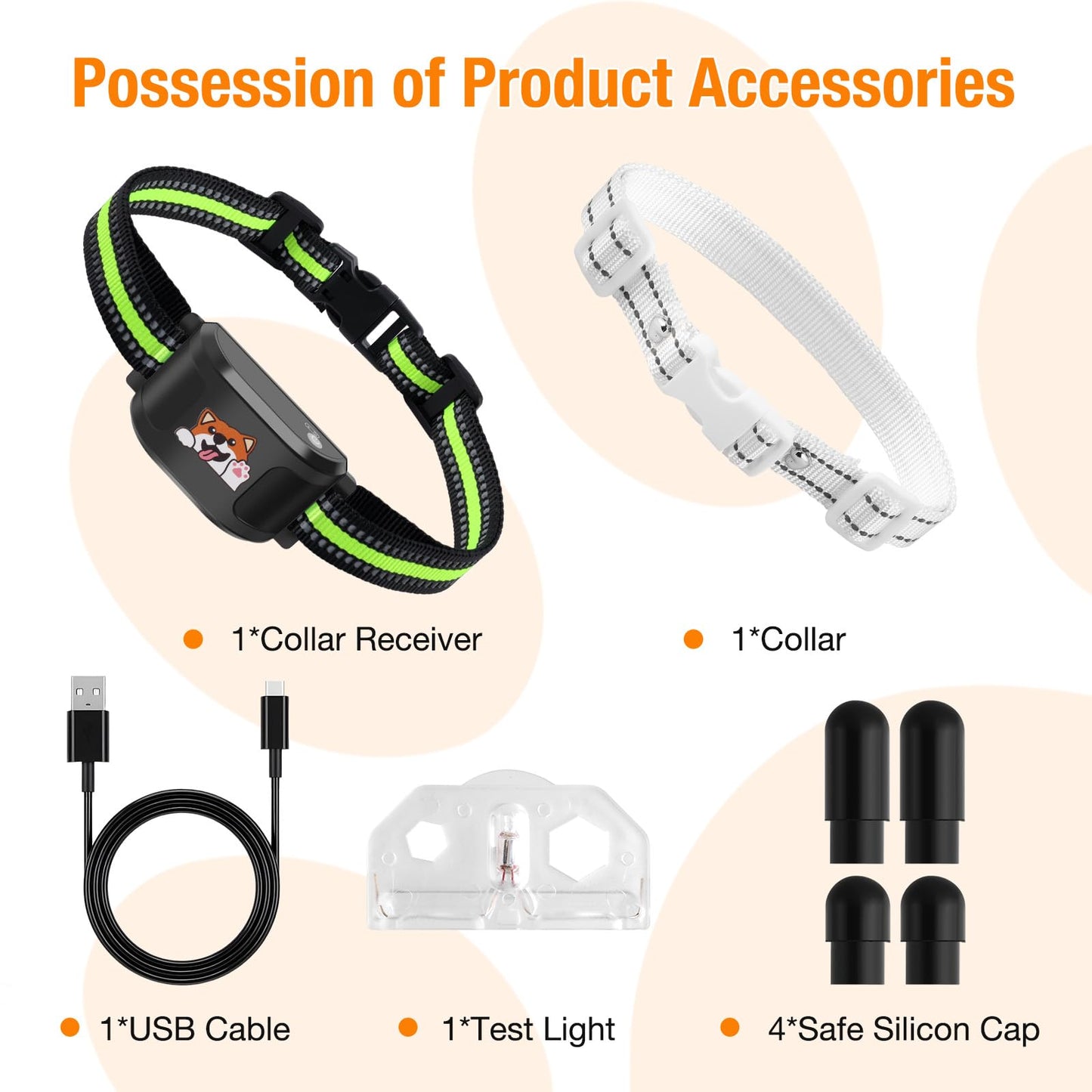 Bluetooth hundegjerde & treningshalsbånd