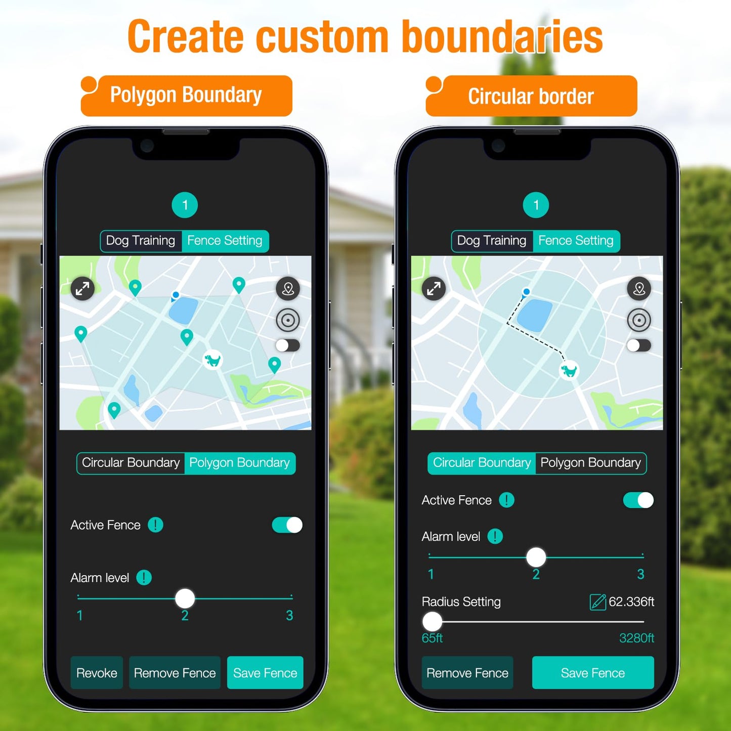 Bluetooth hundegjerde & treningshalsbånd